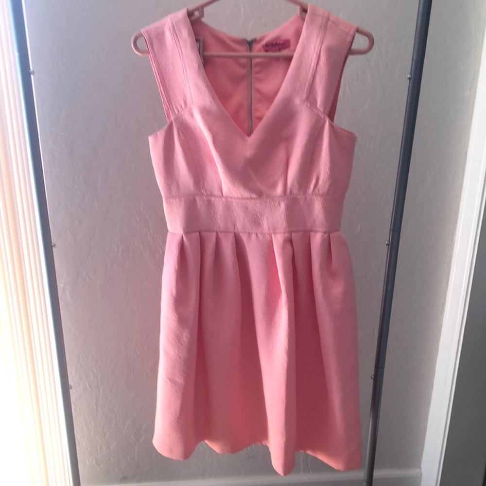 Betsey Johnson Pink Sleeveless Dress